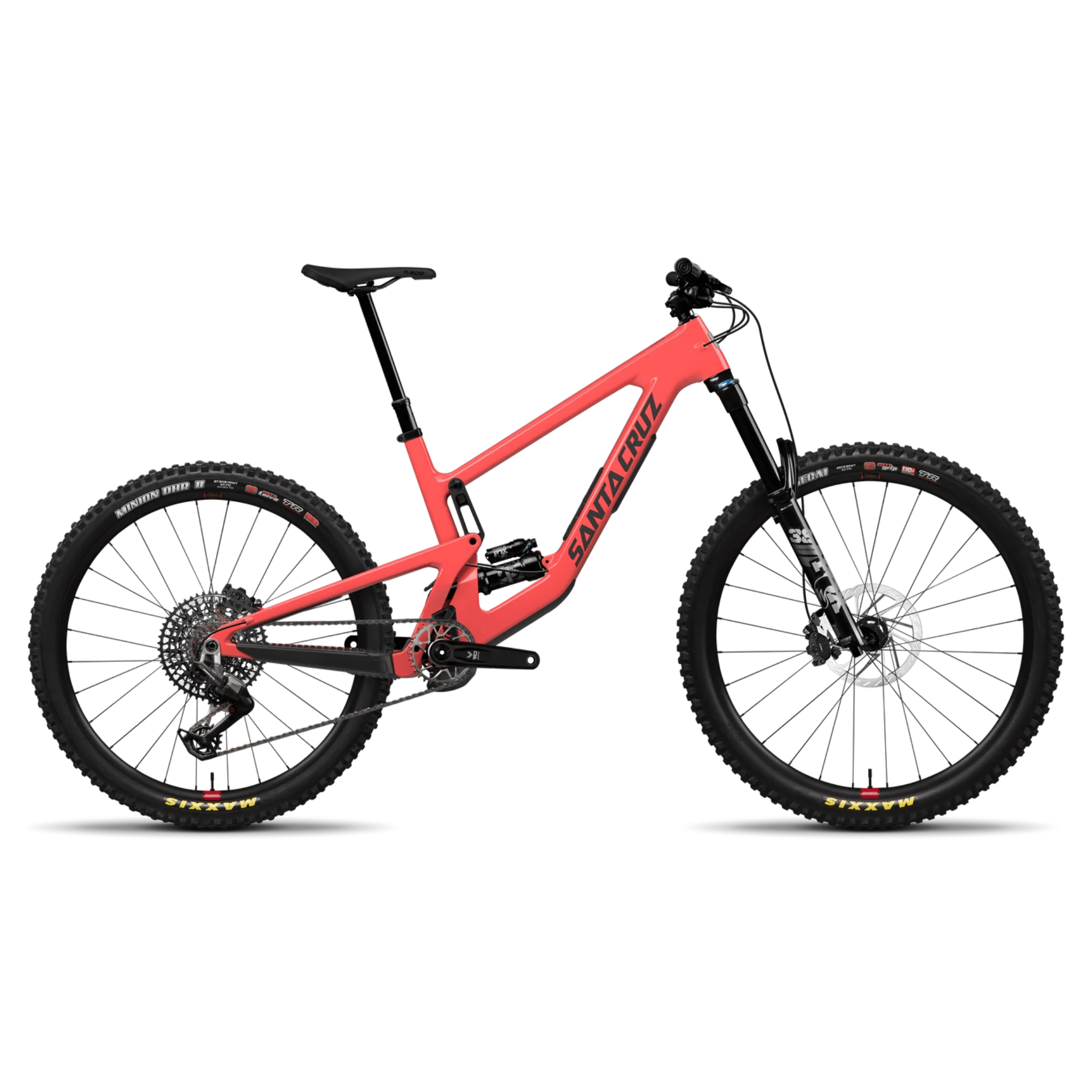 Santa Cruz Nomad 6 90 Gloss Coral / S Bikes - Mountain