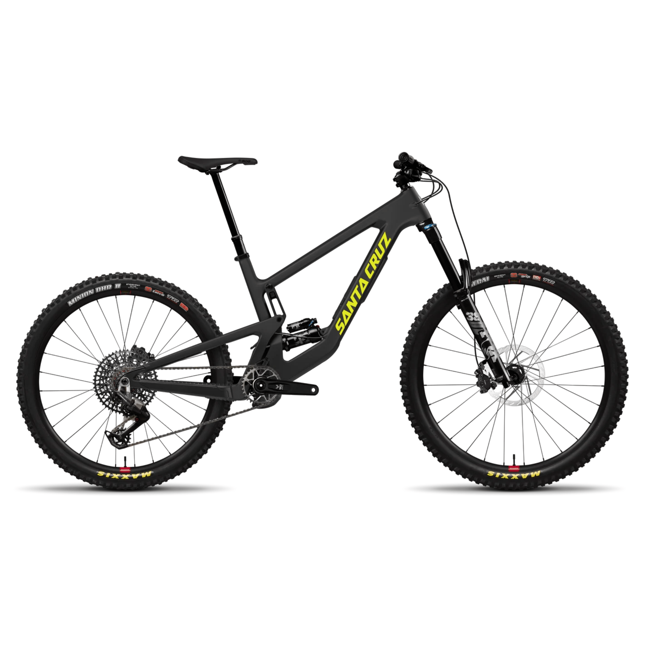 Santa Cruz Nomad 6 90 Matte Black / S Bikes - Mountain