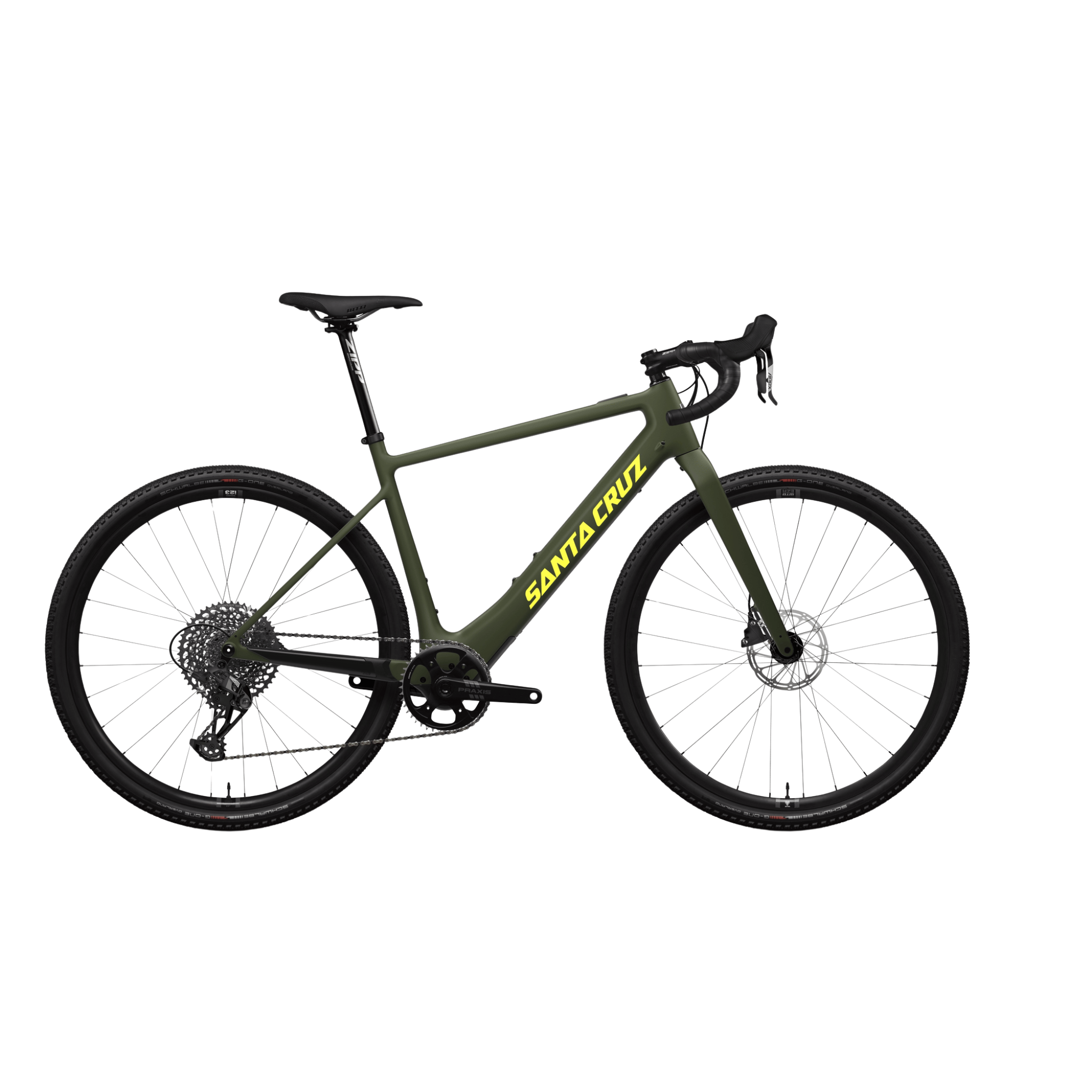 Santa Cruz Skitch 1 CC Apex XPLR Matte Olive Green / L Bikes - eBikes - Gravel