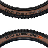 Schwalbe Big Betty Tire, 29''x2.40, Folding, Tubeless Ready, Addix Ultrasoft, Super Downhill, TL Easy, Black Parts - Tires - Mountain