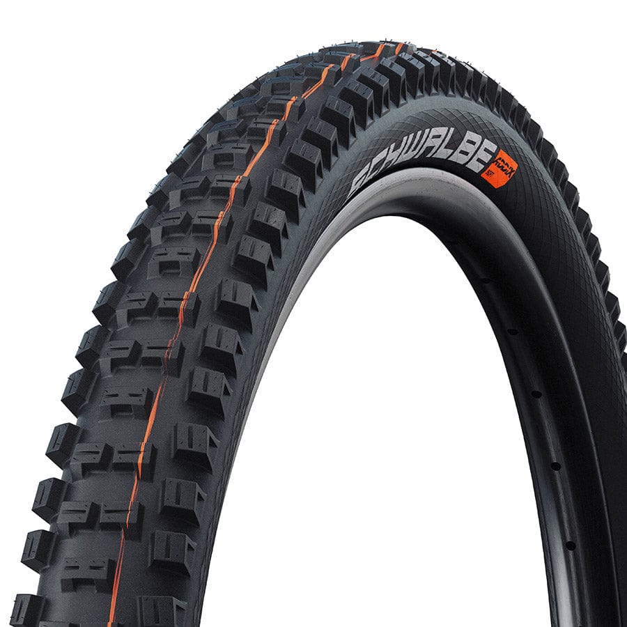 Schwalbe Big Betty Tire, 29''x2.40, Folding, Tubeless Ready, Addix Ultrasoft, Super Downhill, TL Easy, Black Schwalbe, Big Betty, Mountain Tire, 29x2.40, Folding, Tubeless Ready, Addix Soft, Super Trail, 67TPI, Black Parts - Tires - Mountain