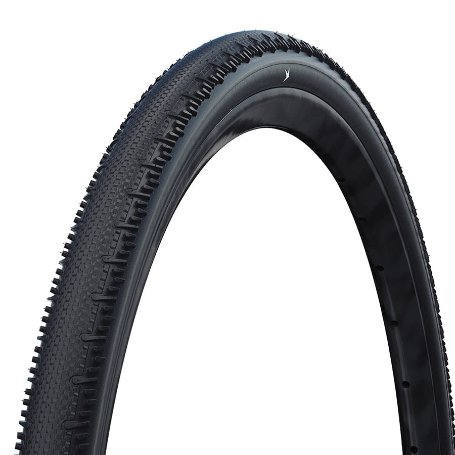 Schwalbe G-One RS Perf 700x40C, Folding, Clincher, Addix Green, RaceGuard, 67TPI, Black Gravel Tires