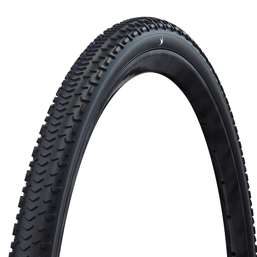 Schwalbe G-One RX Perf 700x45C, Folding, Clincher, Addix Green, RaceGuard, 67TPI, Black Gravel Tires