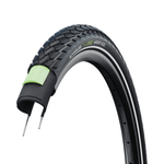 Schwalbe Green Marathon Tire, 26 x 1.50 (40-559), Black w/Reflective Strip, GreenGuard, Addix Eco, Wire Parts - Tires - Road
