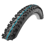 Schwalbe Hans Dampf Addix 24x2.35, Folding, Tubeless Ready, Addix Performance, TwinSkin, 67TPI, Black Mountain Tires