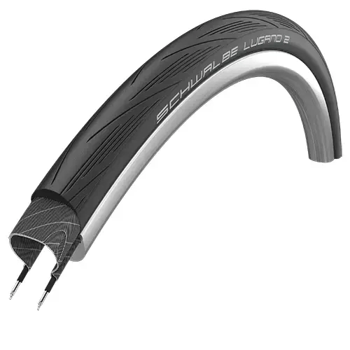 Schwalbe Lugano ll Endurance Tire 25c Parts - Tires - Road