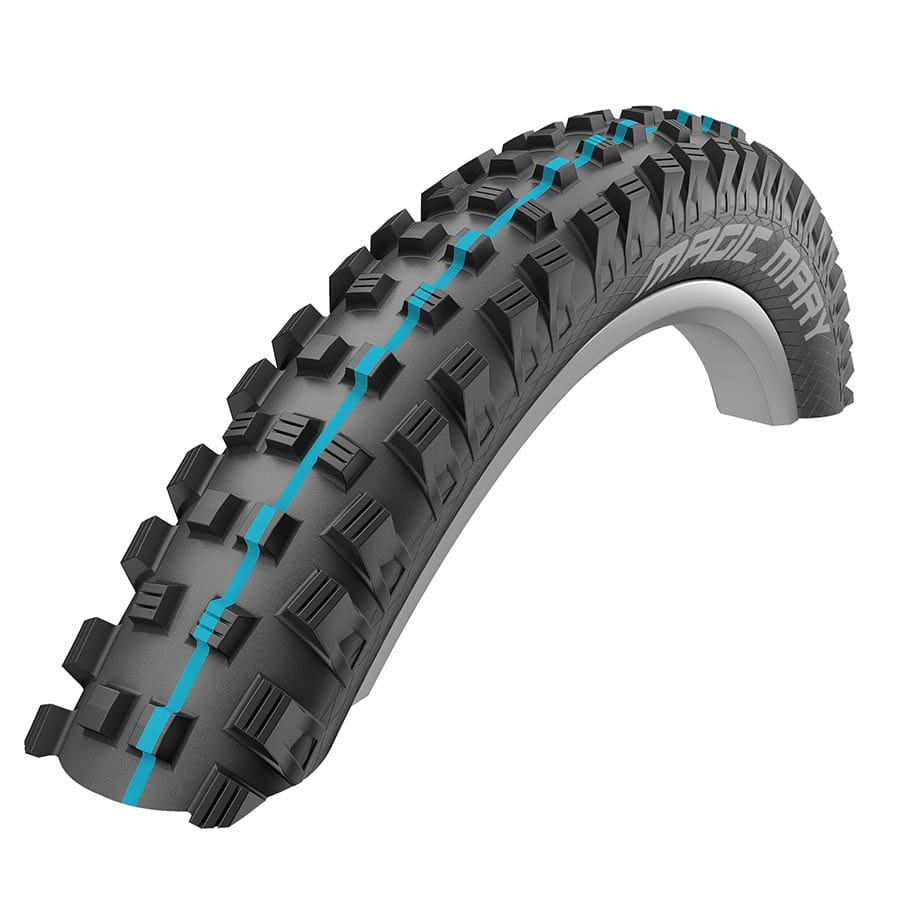 Schwalbe Magic Mary Tire 29 x 2.40, Black, Super Gravity, Tubeless, Addix Soft Schwalbe, Magic Mary Addix, Mountain Tire, 27.5''x2.35, Folding, Tubeless Ready, Addix Soft, SnakeSkin, 67TPI, Black Parts - Tires - Mountain