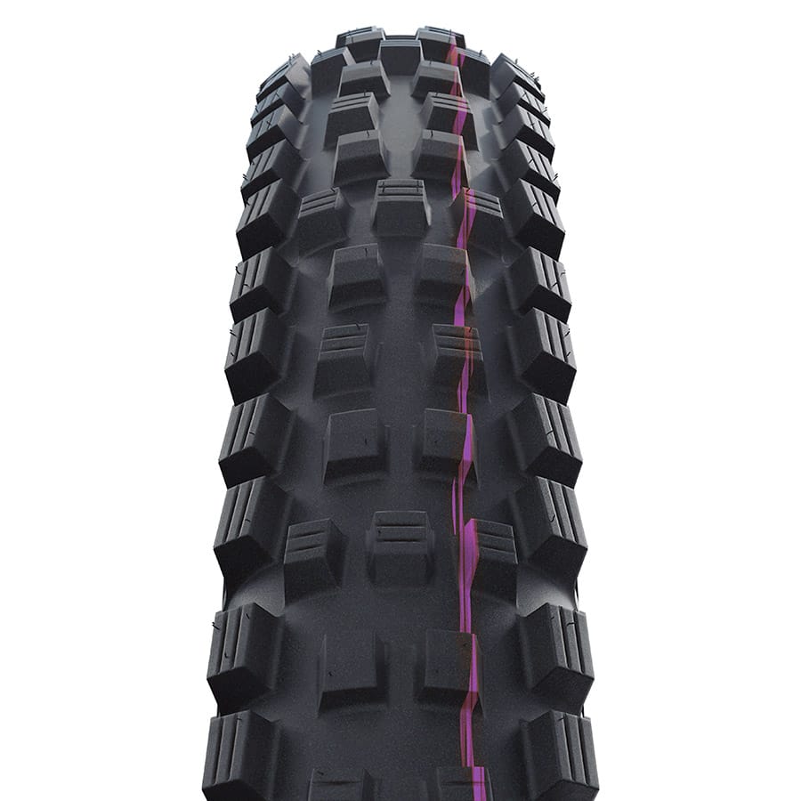Schwalbe Magic Mary Trail Pro Schwalbe, Magic Mary Trail Pro, Mountain Tire, 29''x2.50, Folding, Tubeless Ready, Addix Ultra Soft, Trail Pro - Radial, 67TPI, Black Mountain Tires