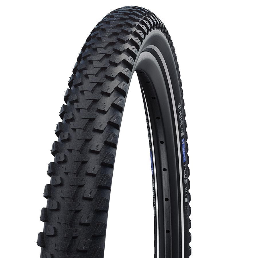 Schwalbe Marathon Plus MTB Schwalbe, Marathon Plus MTB, Mountain Tire, 27.5''x2.25, Wire, Clincher, Addix, SmartGuard, 67TPI, Black Mountain Tires