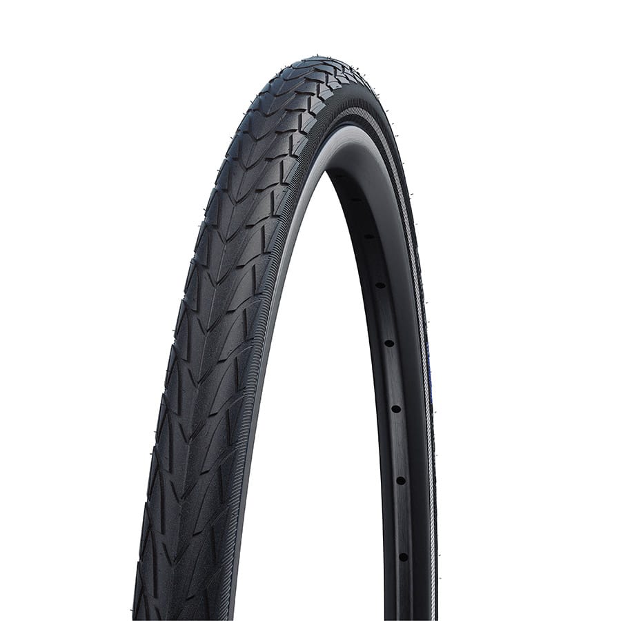 Schwalbe Marathon Racer 26''x1.50, Wire, Clincher, Addix Green, RaceGuard, Reflex, 67TPI, Black Hybrid Tires