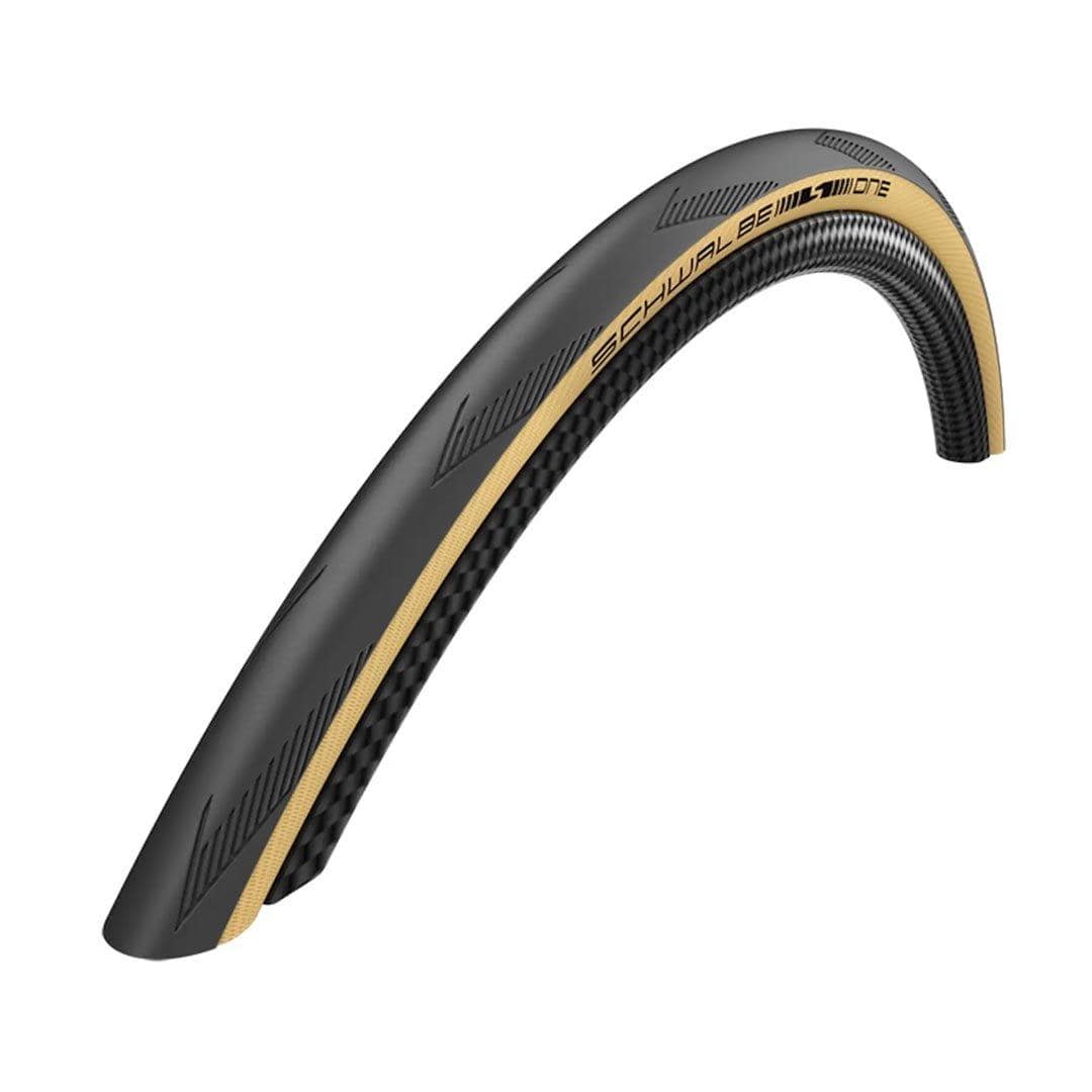 Tan Wall Schwalbe One Tubeless Tyres Schwalbe One Tubeless Tire