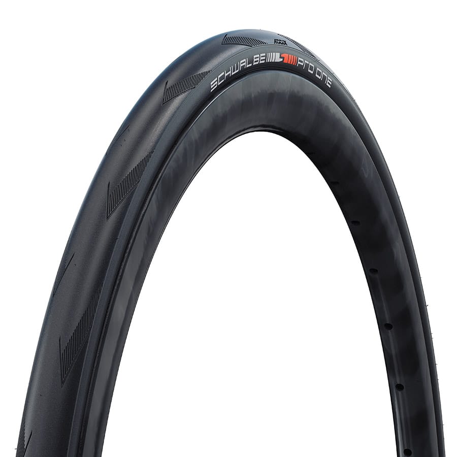 Schwalbe Pro One Evo 700x30C, Folding, Clincher, Addix Race, Super Race, V-Guard, 127TPI, Black Road Tires
