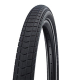 Schwalbe Super Moto-X Hybrid Tire, 20''x4.00, Wire, Clincher, Addix Green, RaceGuard, TwinSkin, Double Defence, Reflex, 2 x 67 EPI, Black Hybrid Tires