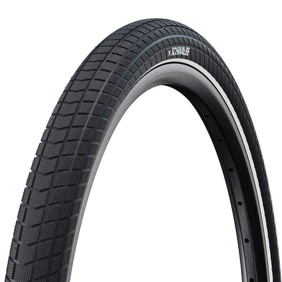 Schwalbe Super Moto-X Hybrid Tire, 26''x2.40, Wire, Clincher, Addix, DD, GreenGuard, 67TPI, Black Hybrid Tires