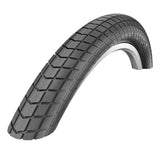 Schwalbe Super Moto-X Tire, 20''x2.40, Wire, Clincher, Dual, GreenGuard, SnakeSkin, 67TPI, Black Hybrid Tires