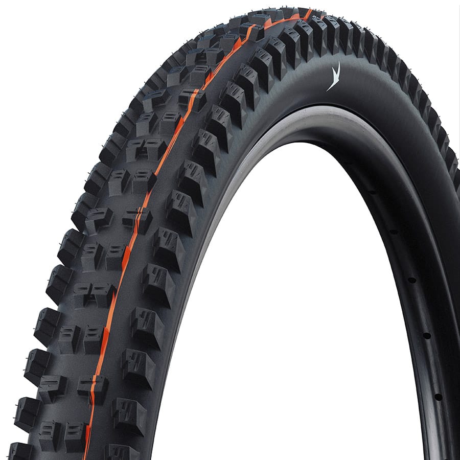 Schwalbe Tacky Chan Gravity Pro 27.5x2.40, Folding, Clincher, Soft, Gravity Pro - Diagonal, 2x67TPI, Black Mountain Tires