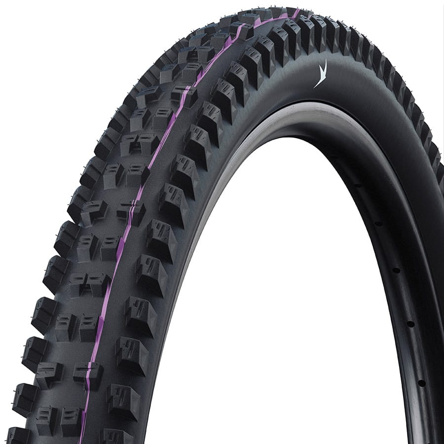 Schwalbe Tacky Chan Gravity Pro 27.5x2.50, Folding, Clincher, Ultra Soft, Gravity Pro - Radial, 2x67TPI, Black Mountain Tires