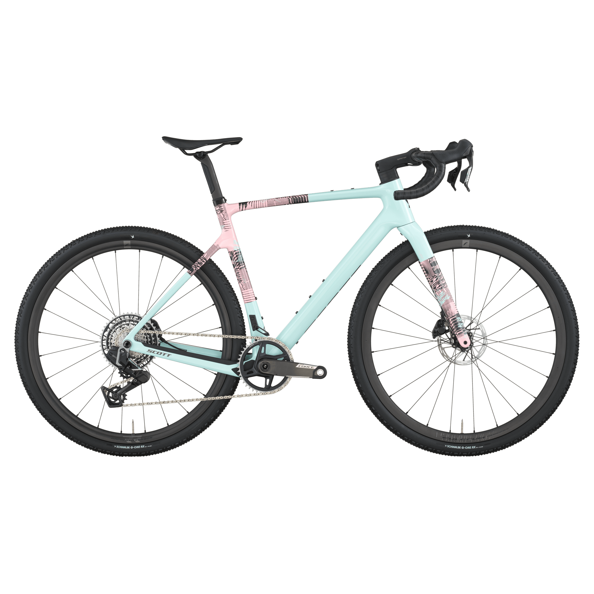 SCOTT Addict Gravel 10 Gelato Blue/ Gelato Pink / XS Bikes - Gravel