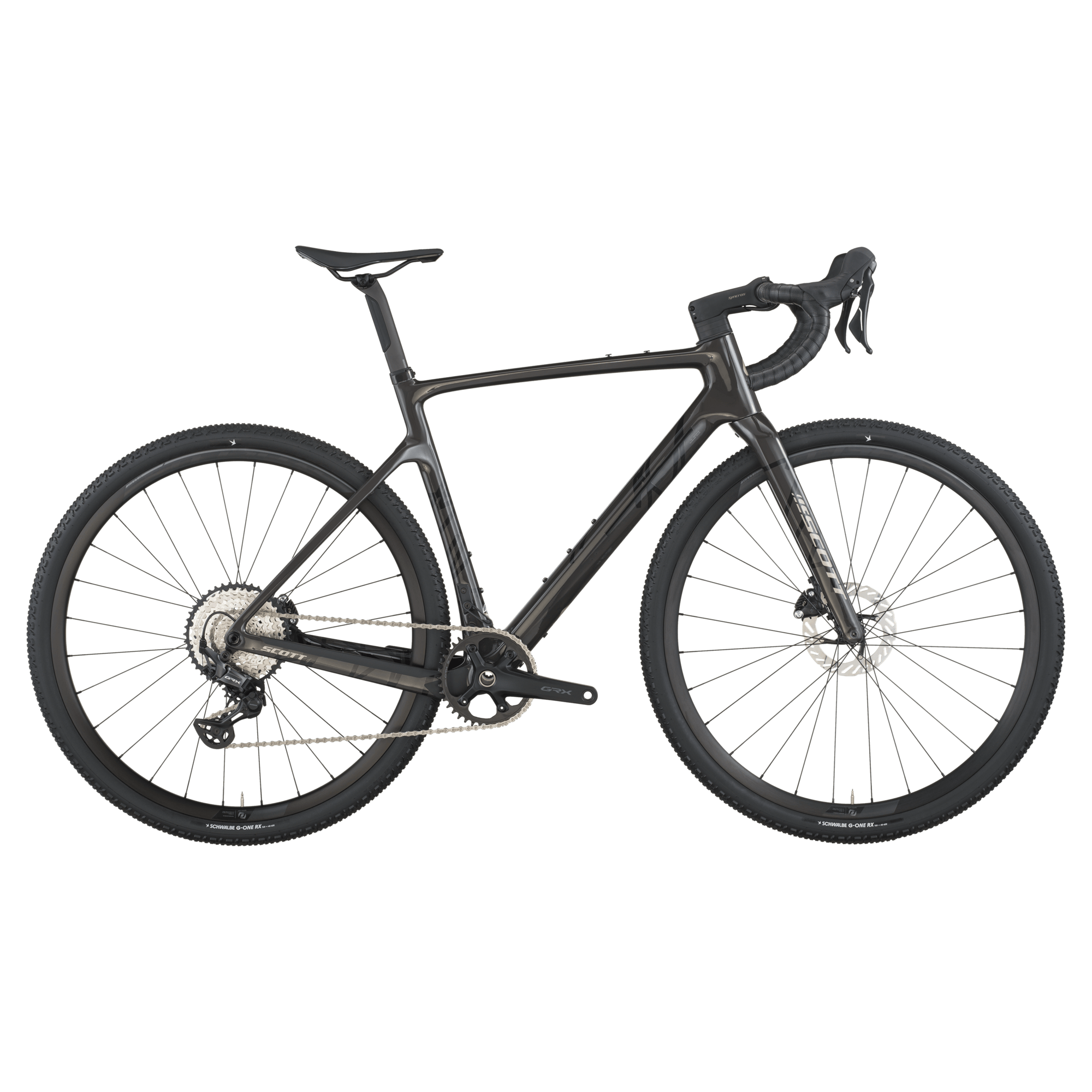 SCOTT Addict Gravel 30 Carbon Black / XS Bikes - Gravel