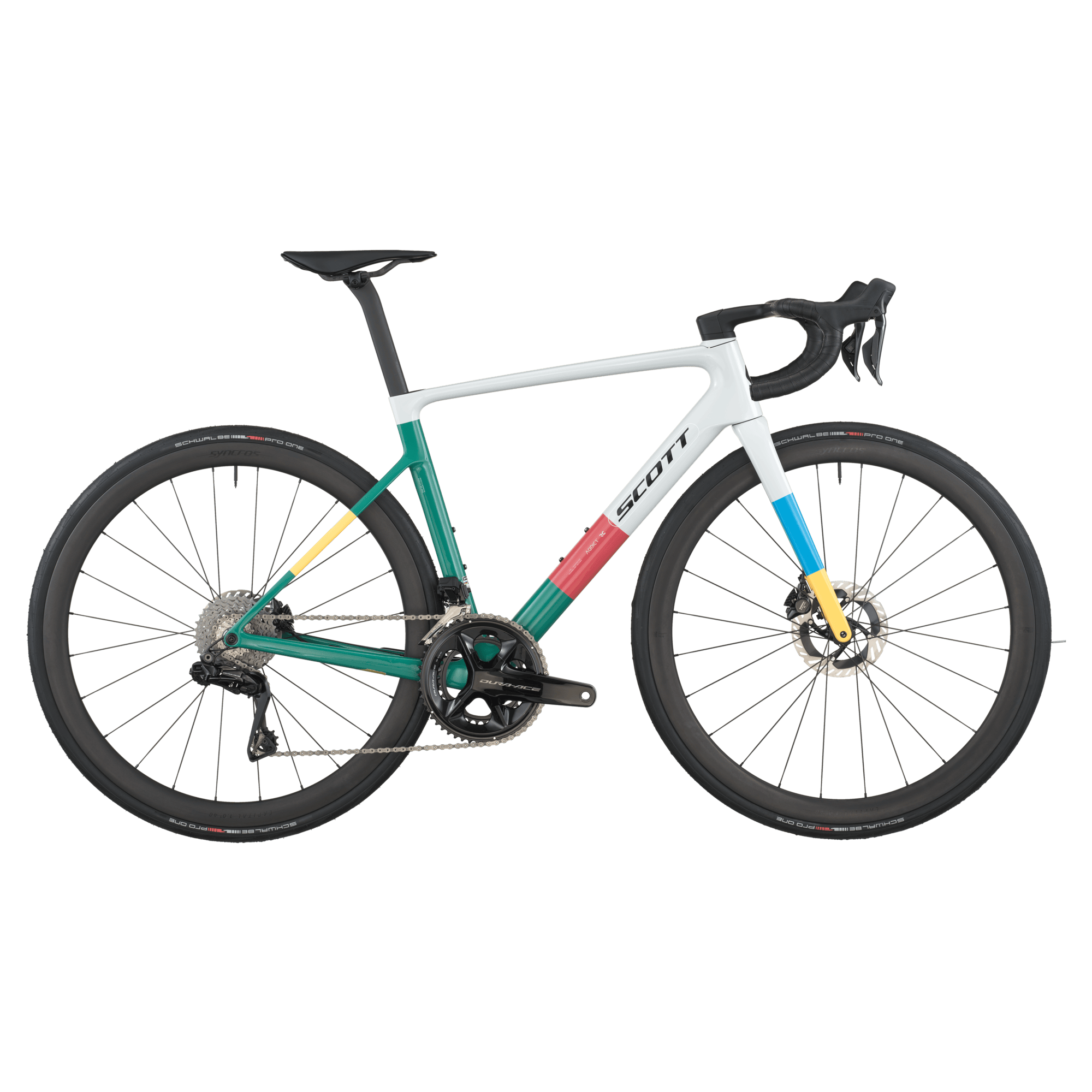 SCOTT Addict RC Pro Beluga Grey/ Seashore Green / XXS Bikes - Road