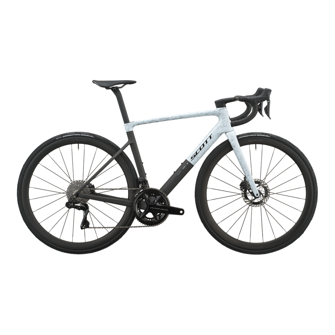 SCOTT Addict RC Pro Rush White/Carbon Black / XXS Bikes - Road