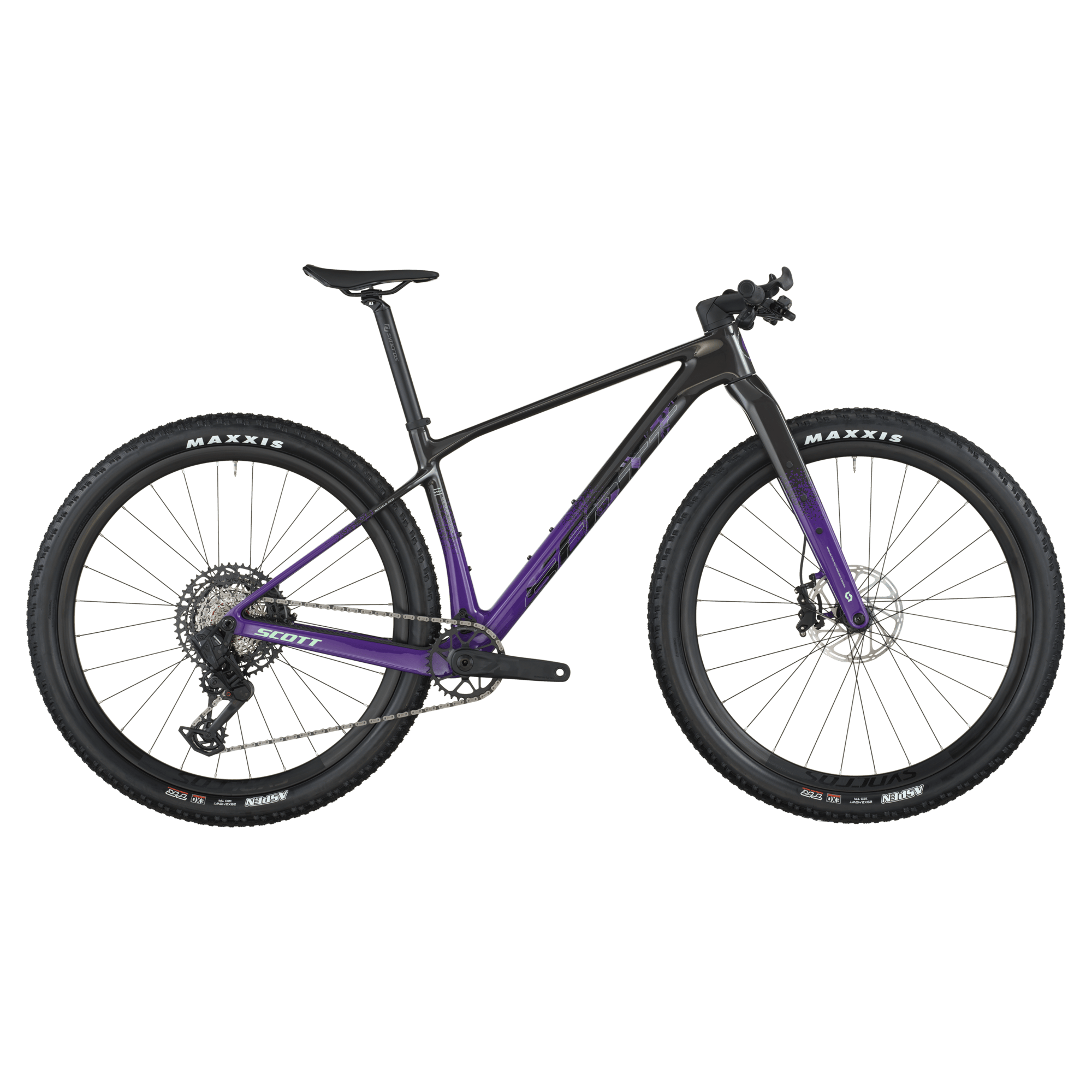 SCOTT Scale Gravel 10 carbon black/indigo purple / S Bikes - Gravel