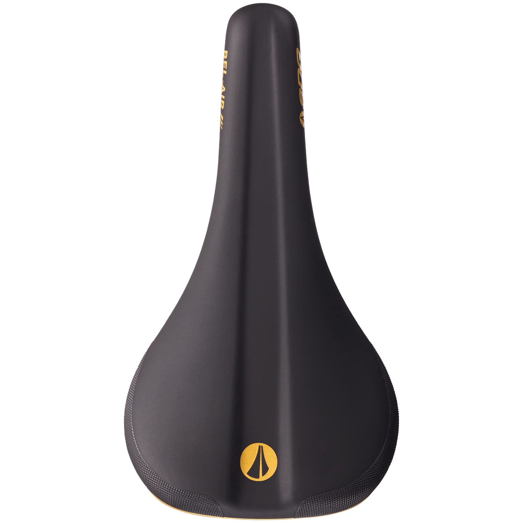 SDG Components Bel-Air V3 Galactic, Saddle, 260 x 140mm, 236g, Black/Gold Parts - Saddles
