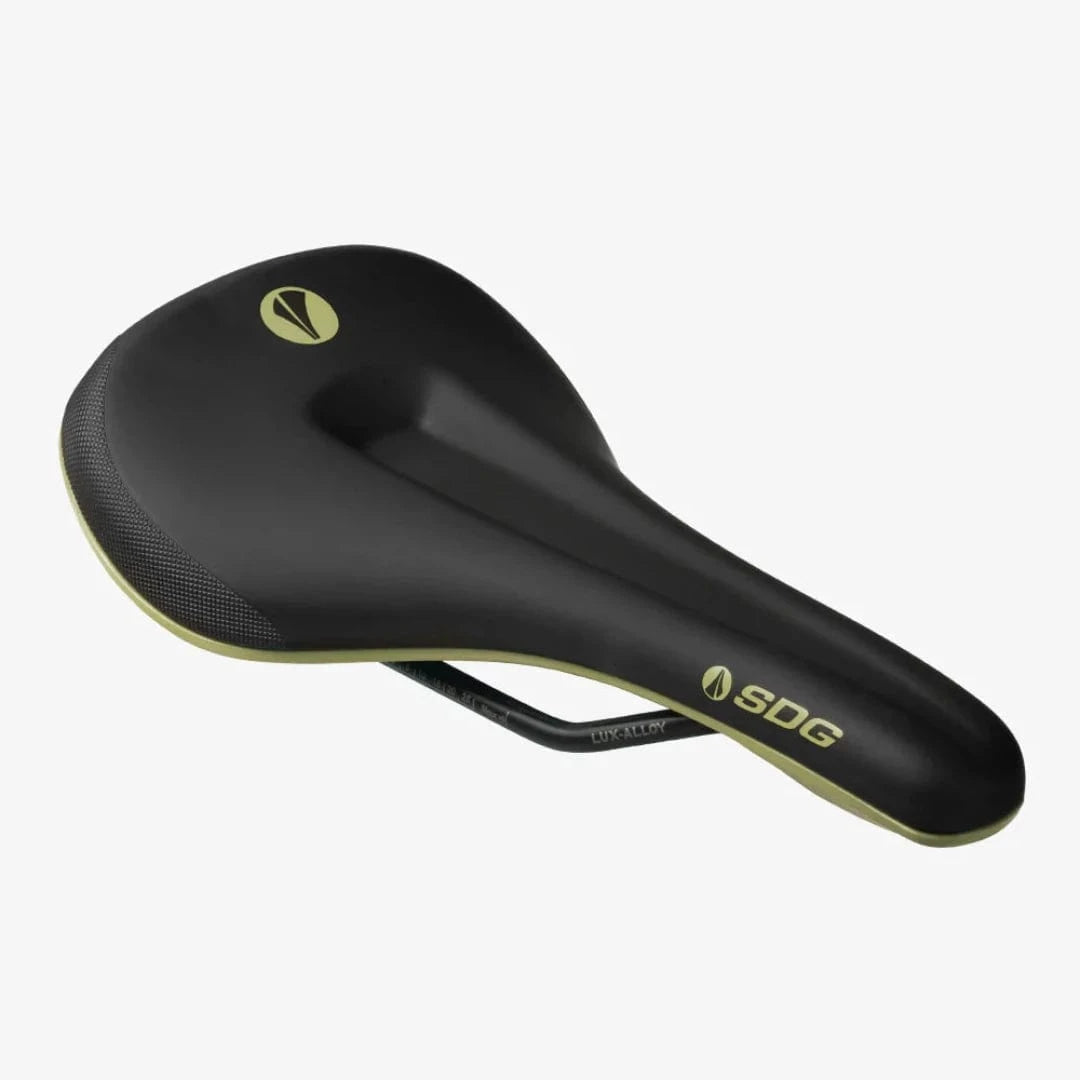 SDG Components Bel-Air V3 MAX SDG Components, Bel-Air V3 MAX, Saddle, 260 x 140mm, Unisex, 245g, Black/Olive eBike Saddles