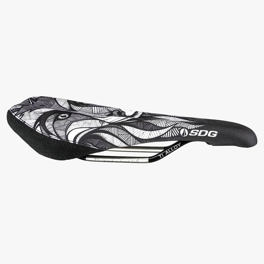 SDG Components Duster P Mtn Ti Alloy SDG Components, Duster P Mtn Ti Alloy, Saddle, 285 x 140mm, Unisex, 240g Mountain Saddles