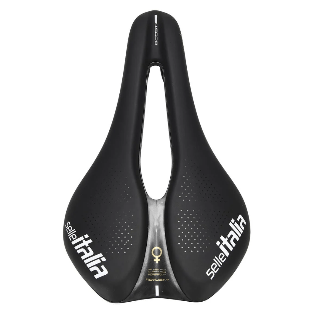 Selle Italia Novus Boost EVO Lady Superflow 245x145mm Saddle Parts - Saddles
