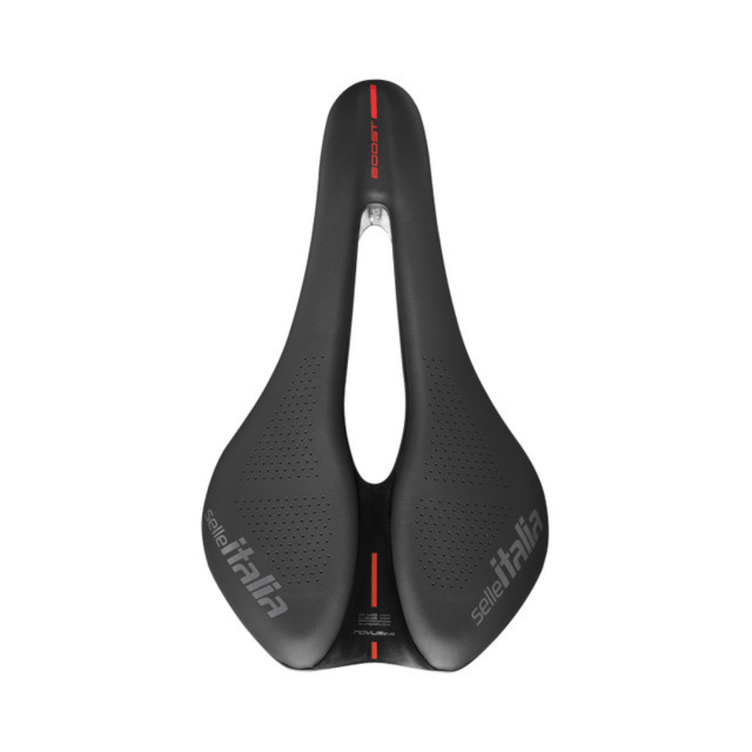 Selle Italia NOVUS Evo Boost Kit Carbonio Superflow Selle Italia, NOVUS Evo Boost Kit Carbonio Superflow, Saddle, 248 x 145mm, Unisex, 165g Parts - Saddles