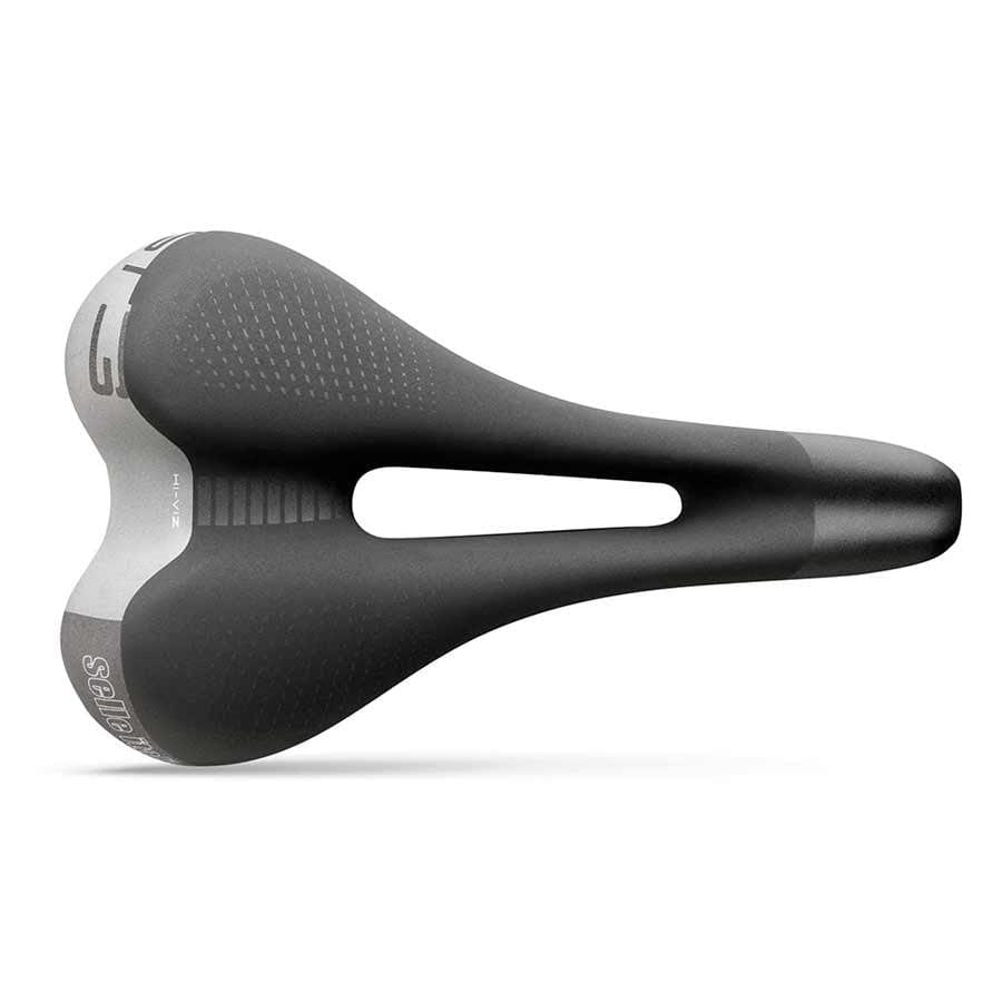 Selle Italia ST 3 SuperFlow Selle Italia, ST 3 SuperFlow, Saddle, 270 x 160mm, 406g, Black/Hi-Viz Recreational and Commuter Saddles