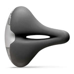 Selle Italia T 2 Flow Selle Italia, T 2 Flow, Saddle, 258 x 233mm, Unisex, 671g, Black/Hi-Viz Recreational and Commuter Saddles