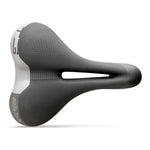 Selle Italia T 3 Flow Selle Italia, T 3 Flow, Saddle, 267 x 210mm, Unisex, 480g, Black/Hi-Viz Recreational and Commuter Saddles