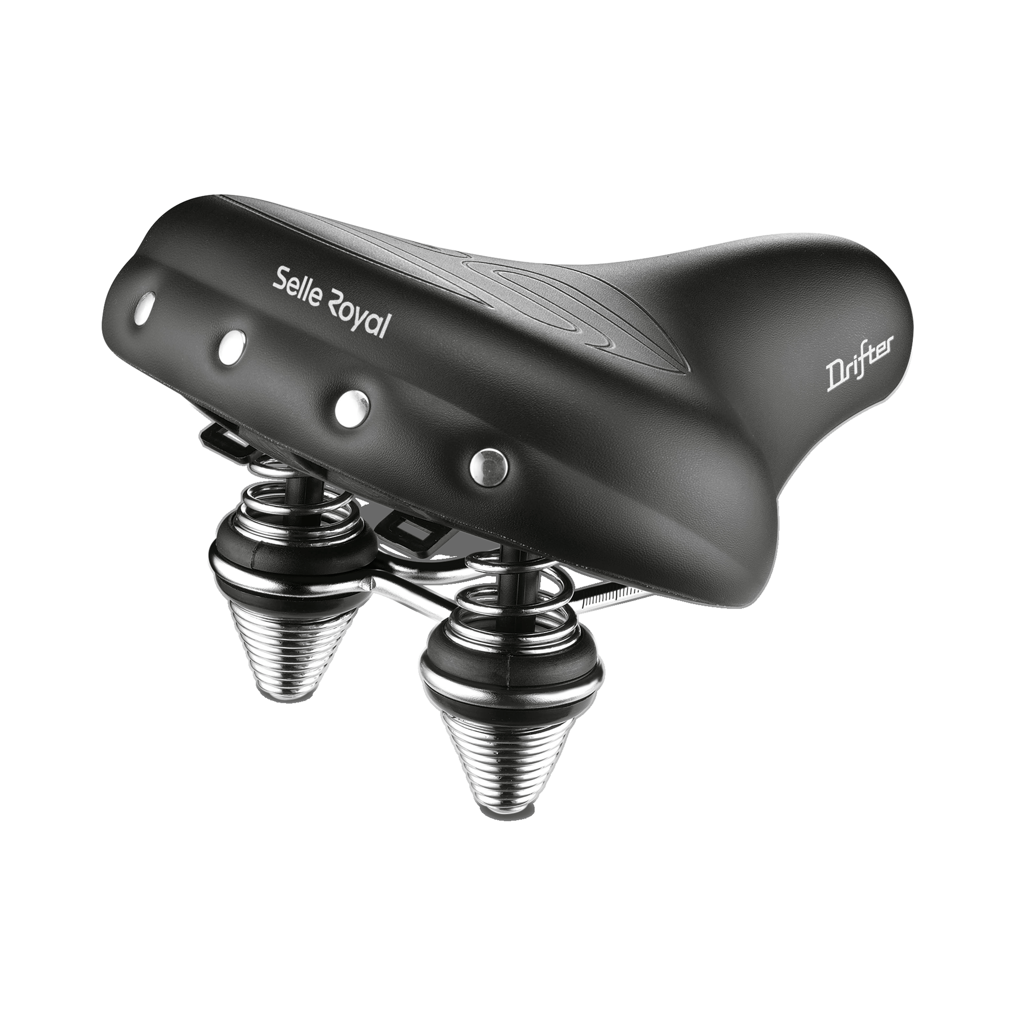 Selle Royal Drifter Strengtex Saddle 271 x 246mm Black Parts - Saddles