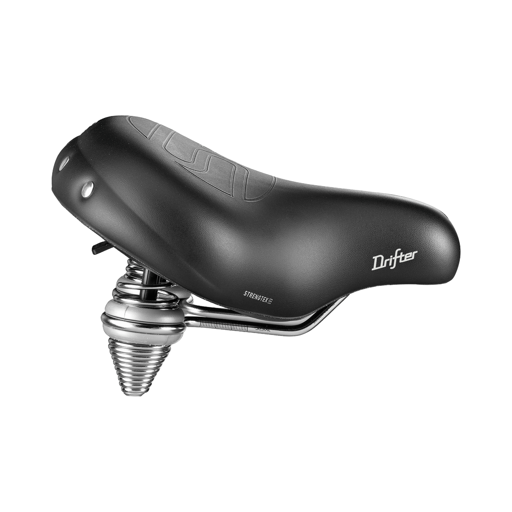 Selle Royal Drifter Strengtex Saddle 271 x 246mm Black Parts - Saddles