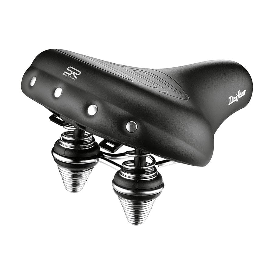 Selle Royal Drifter Strengtex Selle Royal, Drifter Strengtex, Saddle, 271 x 246mm, Unisex, 1133g, Black Recreational and Commuter Saddles