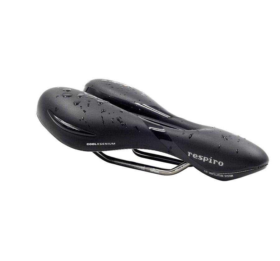 Selle Royal Respiro Athletic Stracciatella Selle Royal, Respiro Athletic Stracciatella, Saddle, 279 x 159mm, Unisex, 429g, Black Recreational and Commuter Saddles
