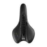 Selle Royal Respiro Athletic Stracciatella Selle Royal, Respiro Athletic Stracciatella, Saddle, 279 x 159mm, Unisex, 429g, Black Recreational and Commuter Saddles