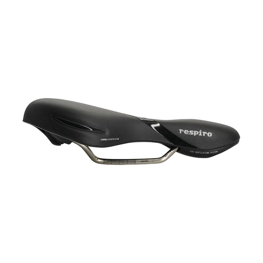 Selle Royal Respiro Athletic Stracciatella Selle Royal, Respiro Athletic Stracciatella, Saddle, 279 x 159mm, Unisex, 429g, Black Recreational and Commuter Saddles