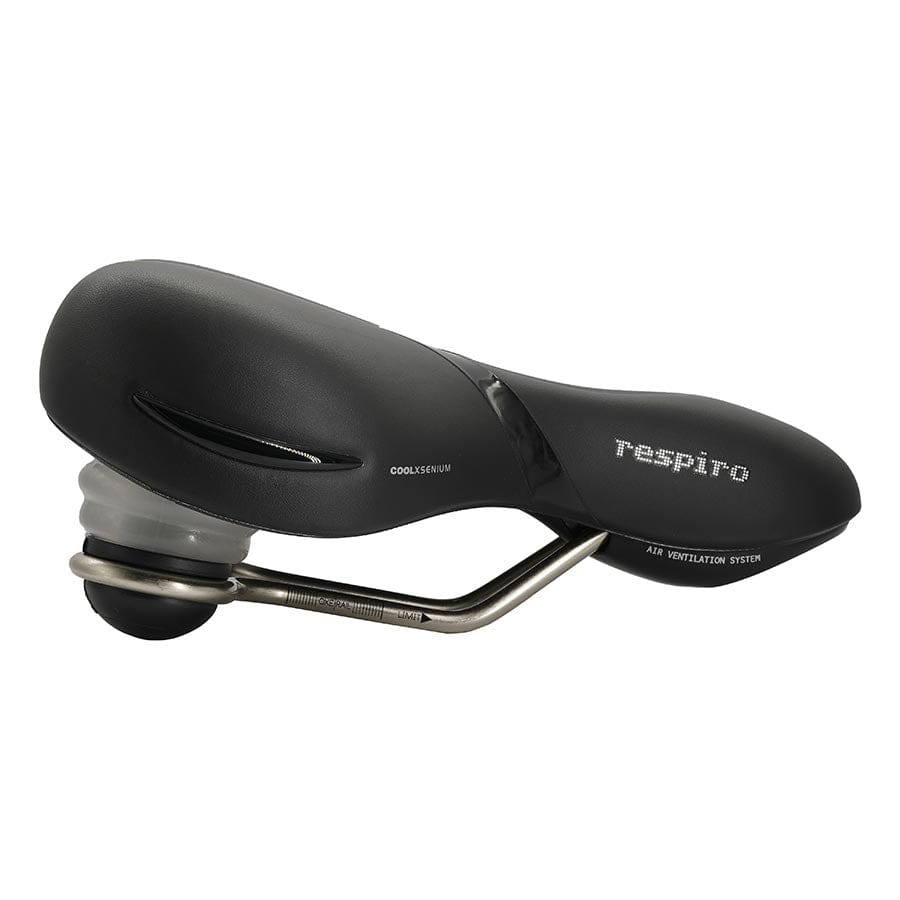 Selle Royal Respiro Relaxed Selle Royal, Respiro Relaxed, Saddle, 256 x 227mm, Unisex, 771g, Black Recreational and Commuter Saddles