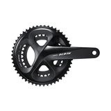 Shimano, 105 FC-R7000, Crankset, Speed: 11, Spindle: 24mm, BCD: 110, No Chainring, Hollowtech II, 160mm, Black, Road Disc, IFCR7000MXXL Parts - Cranksets