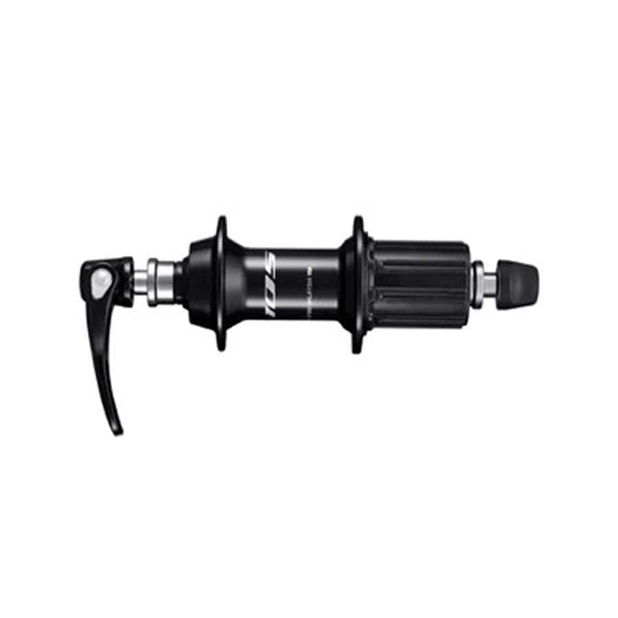 Shimano 105 HB/FH-R7000 Rear, 32H, QR, 130mm, Shimano Road 11, Black Non Disc Hubs
