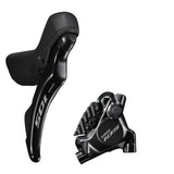 Shimano 105 ST-R7120 / BR-R7170 Rear, Flat mount, 160mm, Black, IR71202DRRDSC170A Road Hydraulic Disc Brakes