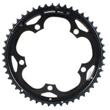 Shimano 50T 105 FC-5703 Black Shimano, Y1M498040, 50T, 10sp, BCD: 130mm, 5 Bolt, 105 FC-5703, Outer Chainring, For D-type triple, Aluminum, Black Chainrings