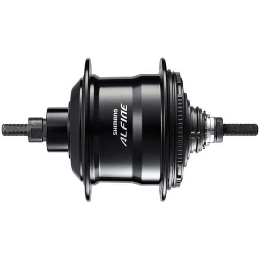 Shimano Alfine SG-S7001 11, Internal 11 speed hub, Black, 32H, QRx135mm, Center Lock Internal Gear Hubs