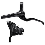 Shimano Alivio BL-M201/BR-UR300 Shimano, Alivio BL-M201/BR-UR300, MTB Hydraulic Disc Brake, Front, Flat mount, Disc: 160 or 180mm (not included), Black, Set, EMT2012KLF6RA100 MTB Hydraulic Disc Brakes