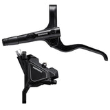 Shimano Alivio BL-M201/BR-UR300 Shimano, Alivio BL-M201/BR-UR300, MTB Hydraulic Disc Brake, Front, Flat mount, Disc: 160 or 180mm (not included), Black, Set, EMT2012KLF6RA100 MTB Hydraulic Disc Brakes