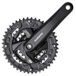 Shimano Altus FC-M371 0mm, 26/36/48T, BCD:64/104mm, Square, 50mm, Black MTB Cranksets
