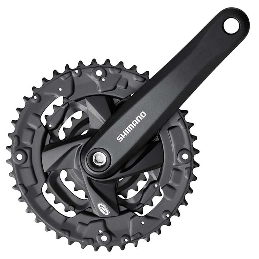Shimano Altus FC-M371 0mm, 26/36/48T, BCD:64/104mm, Square, 50mm, Black MTB Cranksets